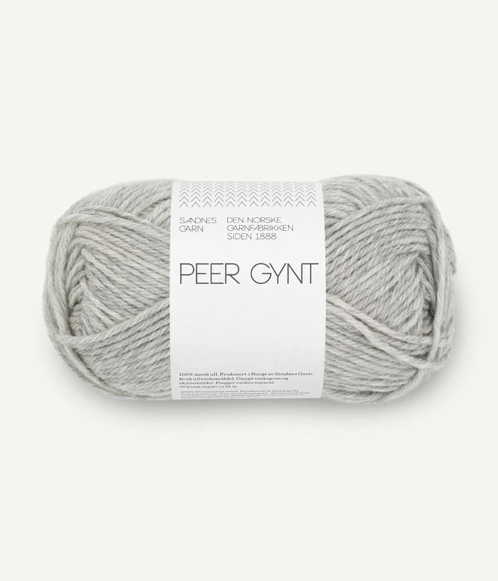 Sandnes PEER GYNT / PEER GYNT BY PETITEKNIT - BONIFAKTUR - 1032 Light Grey Mottled - Sandnes PEER GYNT / PEER GYNT BY PETITEKNIT