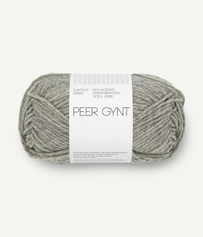 Sandnes PEER GYNT / PEER GYNT BY PETITEKNIT - BONIFAKTUR - 1042 Grey Mottled - Sandnes PEER GYNT / PEER GYNT BY PETITEKNIT