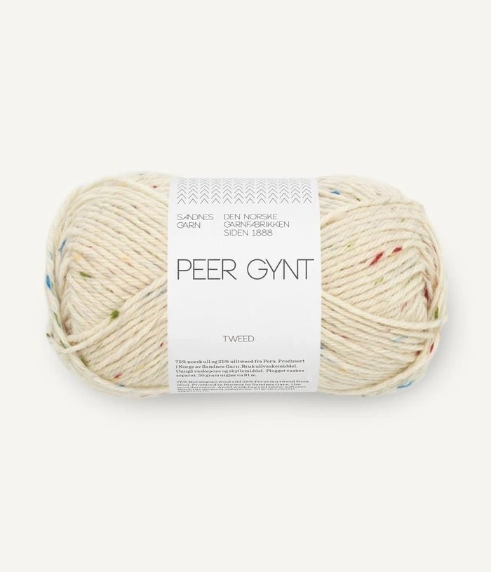 Sandnes PEER GYNT / PEER GYNT BY PETITEKNIT - BONIFAKTUR - 1044 Nature Tweed Tutti Frutti - Sandnes PEER GYNT / PEER GYNT BY PETITEKNIT