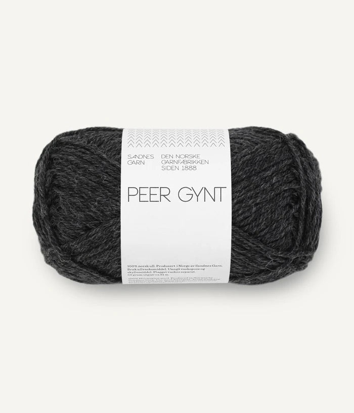 Sandnes PEER GYNT / PEER GYNT BY PETITEKNIT - BONIFAKTUR - 1088 Coke Mottled - Sandnes PEER GYNT / PEER GYNT BY PETITEKNIT