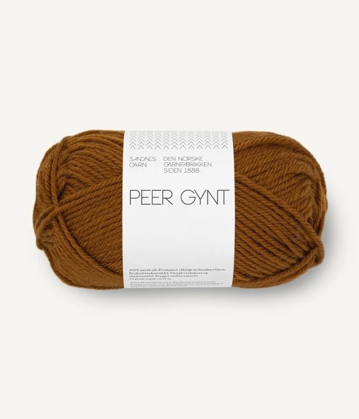 Sandnes PEER GYNT / PEER GYNT BY PETITEKNIT - BONIFAKTUR - 2564 Golden Brown - Sandnes PEER GYNT / PEER GYNT BY PETITEKNIT