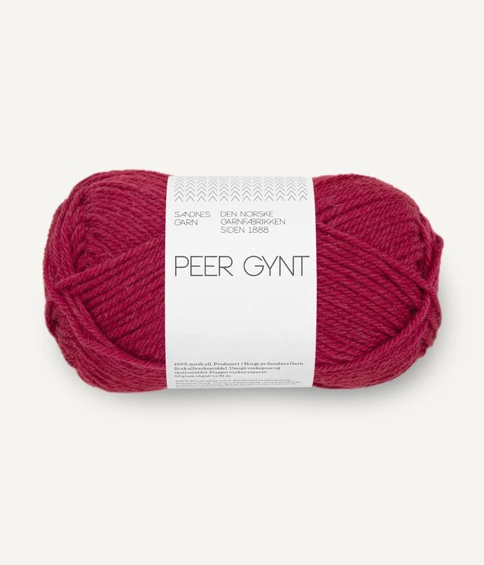 Sandnes PEER GYNT / PEER GYNT BY PETITEKNIT - BONIFAKTUR - 4255 Rumba Red - Sandnes PEER GYNT / PEER GYNT BY PETITEKNIT