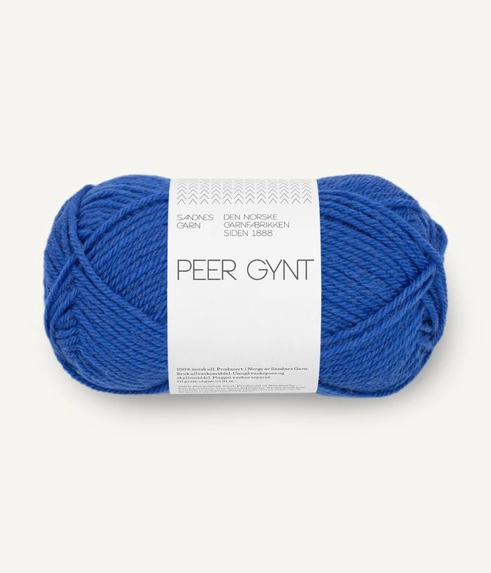 Sandnes PEER GYNT / PEER GYNT BY PETITEKNIT - BONIFAKTUR - 5845 Dazzling Blue - Sandnes PEER GYNT / PEER GYNT BY PETITEKNIT