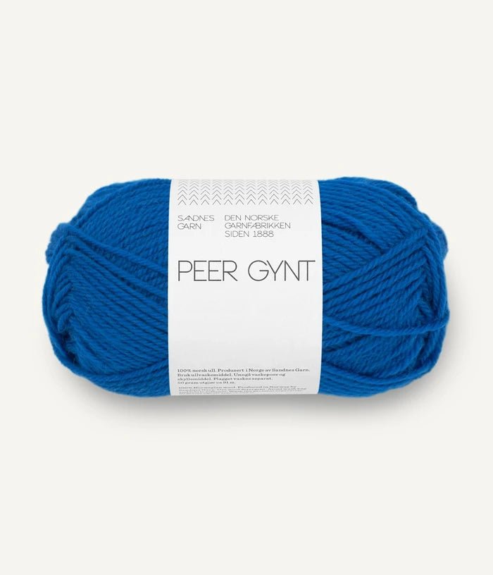 Sandnes PEER GYNT / PEER GYNT BY PETITEKNIT - BONIFAKTUR - 6046 Jolly Blue - Sandnes PEER GYNT / PEER GYNT BY PETITEKNIT