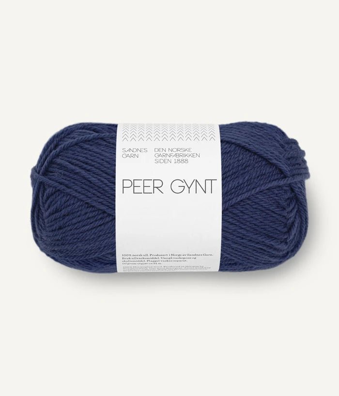 Sandnes PEER GYNT / PEER GYNT BY PETITEKNIT - BONIFAKTUR - 6364 Dark Blue - Sandnes PEER GYNT / PEER GYNT BY PETITEKNIT