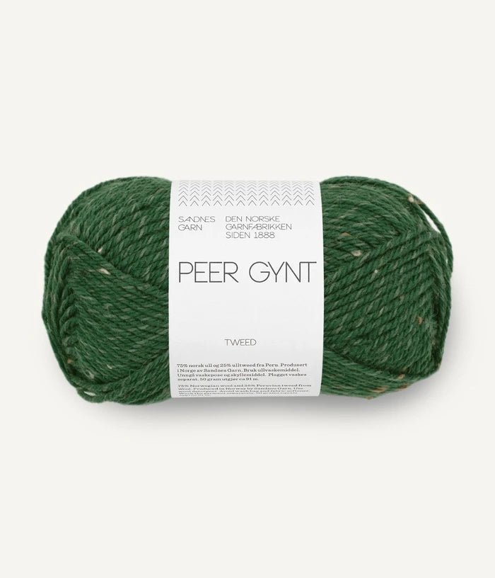 Sandnes PEER GYNT / PEER GYNT BY PETITEKNIT - BONIFAKTUR - 8085 Forest Green Tweed - Sandnes PEER GYNT / PEER GYNT BY PETITEKNIT