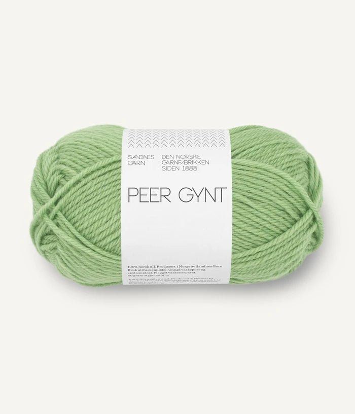 Sandnes PEER GYNT / PEER GYNT BY PETITEKNIT - BONIFAKTUR - 8733 Spring Green - Sandnes PEER GYNT / PEER GYNT BY PETITEKNIT