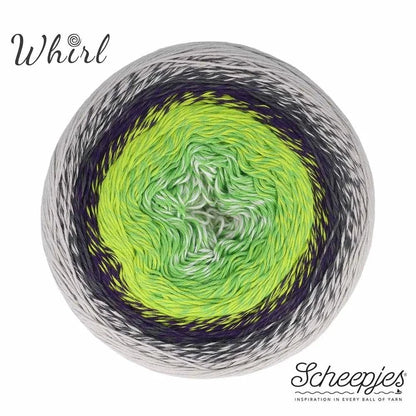 Scheepjes Cotton Whirl - BONIFAKTUR - 704 Pistachio Palette - Scheepjes Scheepjes Cotton Whirl 704 Pistachio Palette