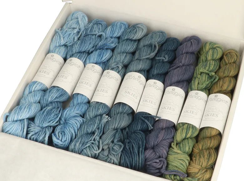 Scheepjes SKIES HEAVY - BONIFAKTUR - Skies Heavy Mini Hanks Assortment - Scheepjes SKIES HEAVY