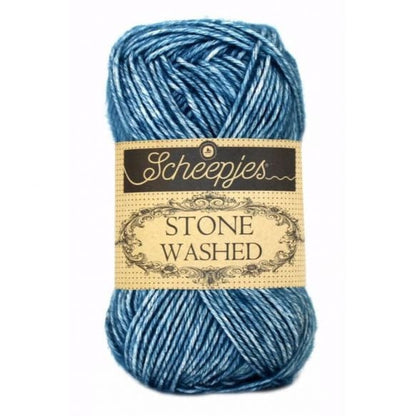 Scheepjes Stone Washed - BONIFAKTUR - 805 Blue Apatite - Scheepjes Stone Washed - BONIFAKTUR