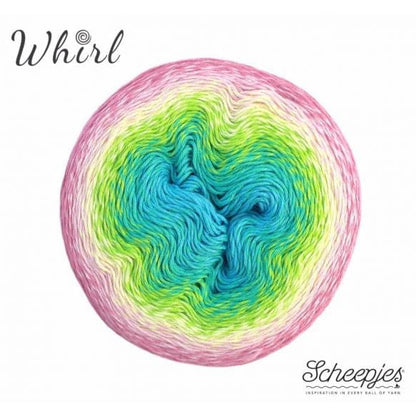 Scheepjes Whirl - BONIFAKTUR - 768 Sherbet Rainbow - Scheepjes Whirl - BONIFAKTUR